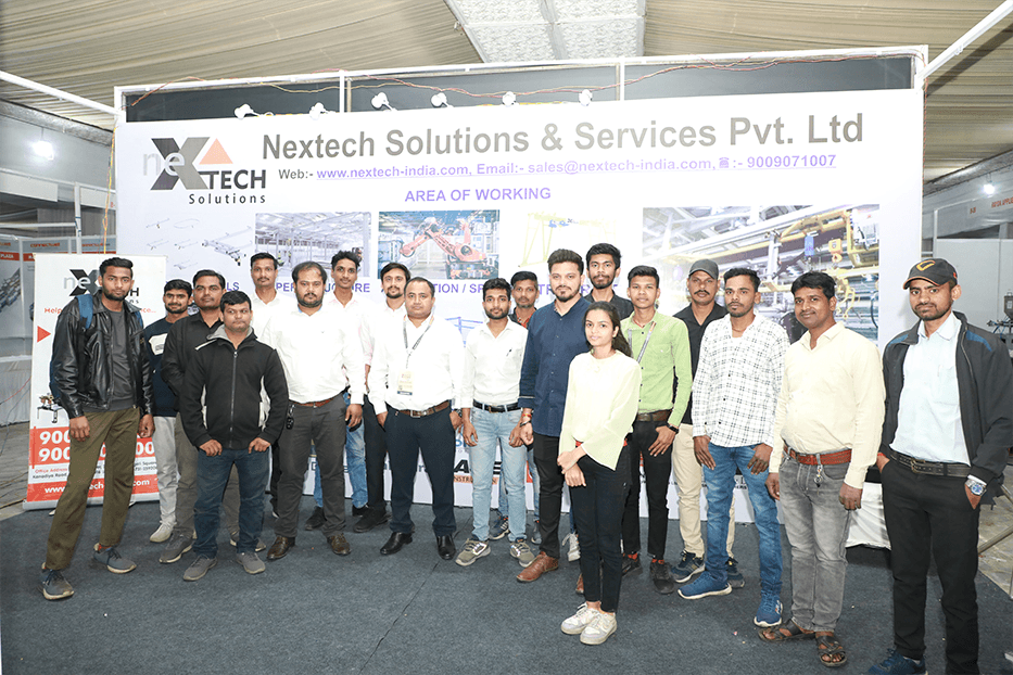 Nextech team at expo